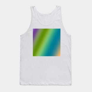 BLUE GREEN YELLOW ABSTRACT TEXTURE Tank Top